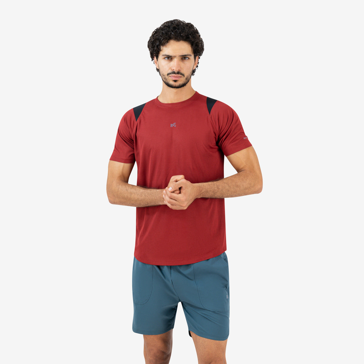 Raglan Short Sleeve T-Shirt — Orange