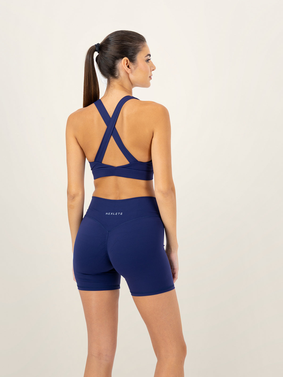 Elevate Sculpt Biker Short Set — Royal Blue