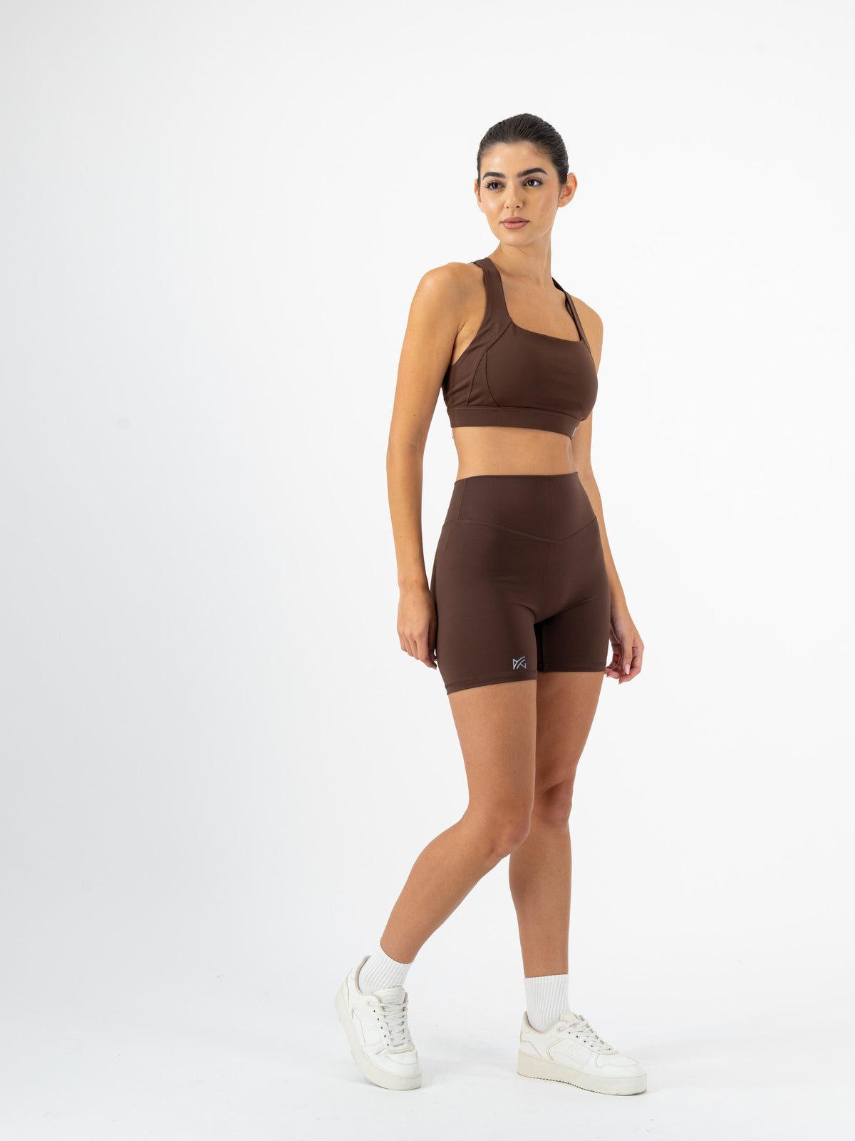 Elevate Sculpt Biker Short Set — Mocha