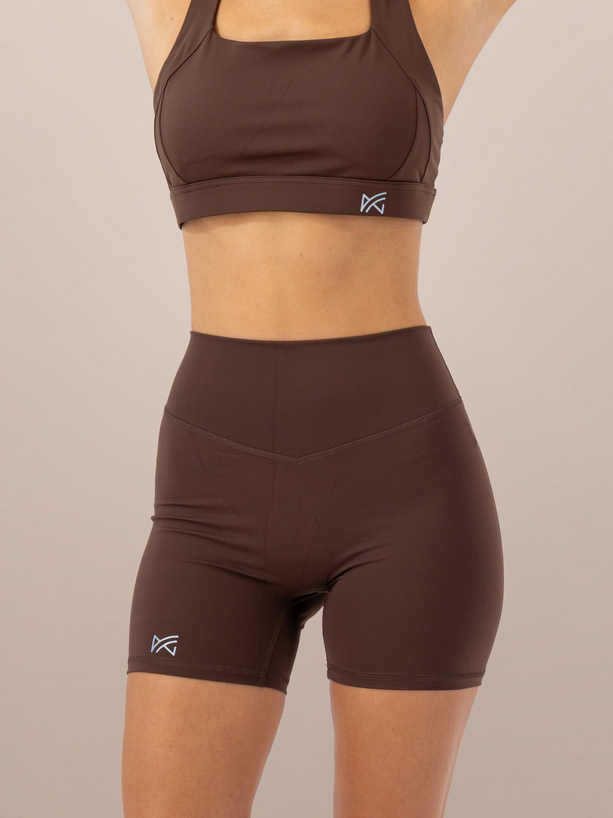 Elevate Sculpt Biker Short Set — Mocha