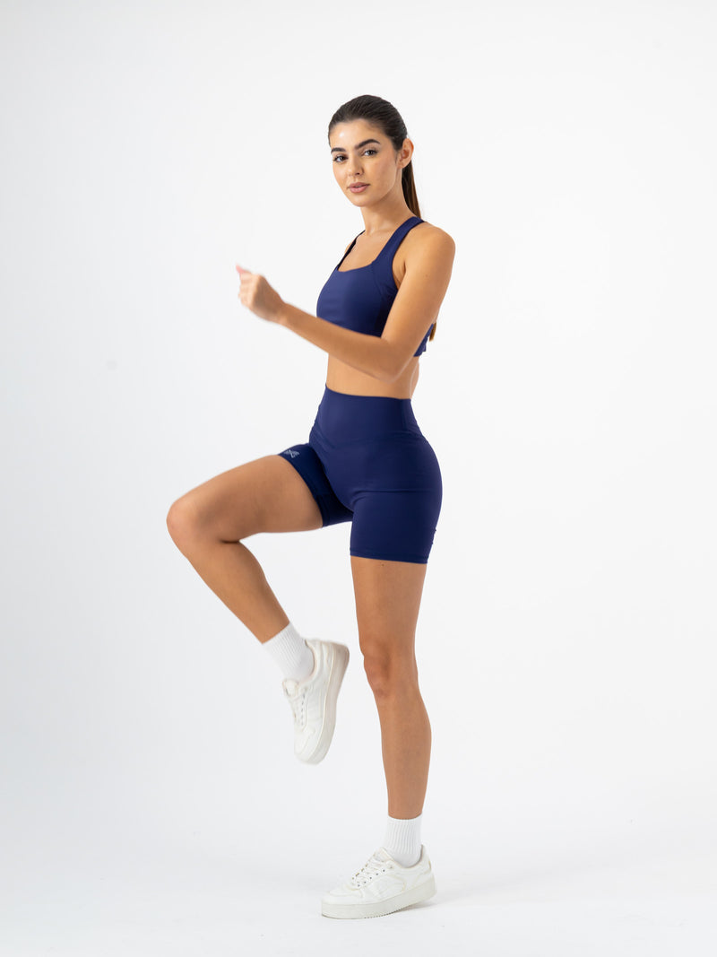 Elevate Sculpt Biker Short Set — Royal Blue