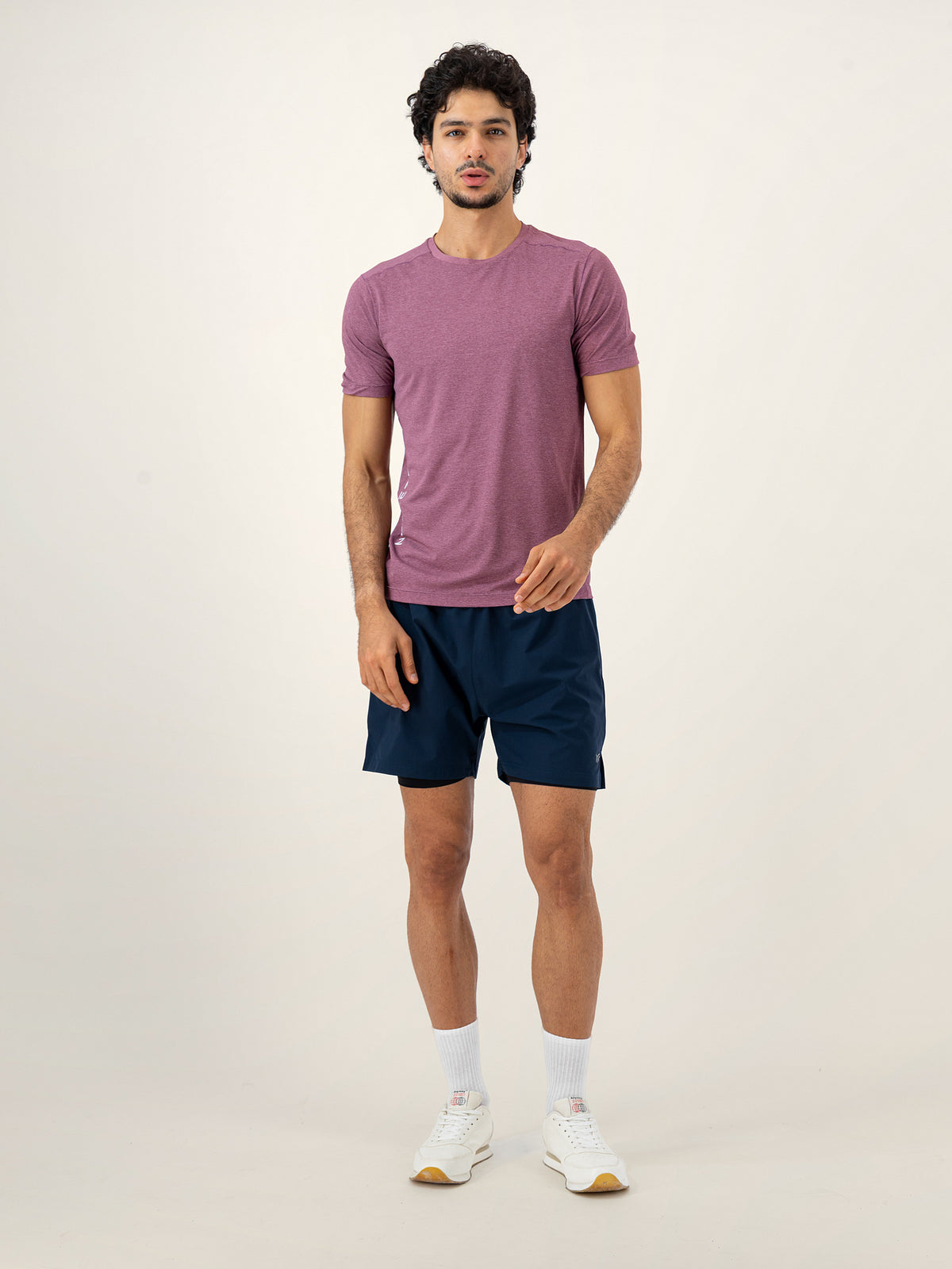 Synergy 2-in-1 Training Shorts — Navy Blue