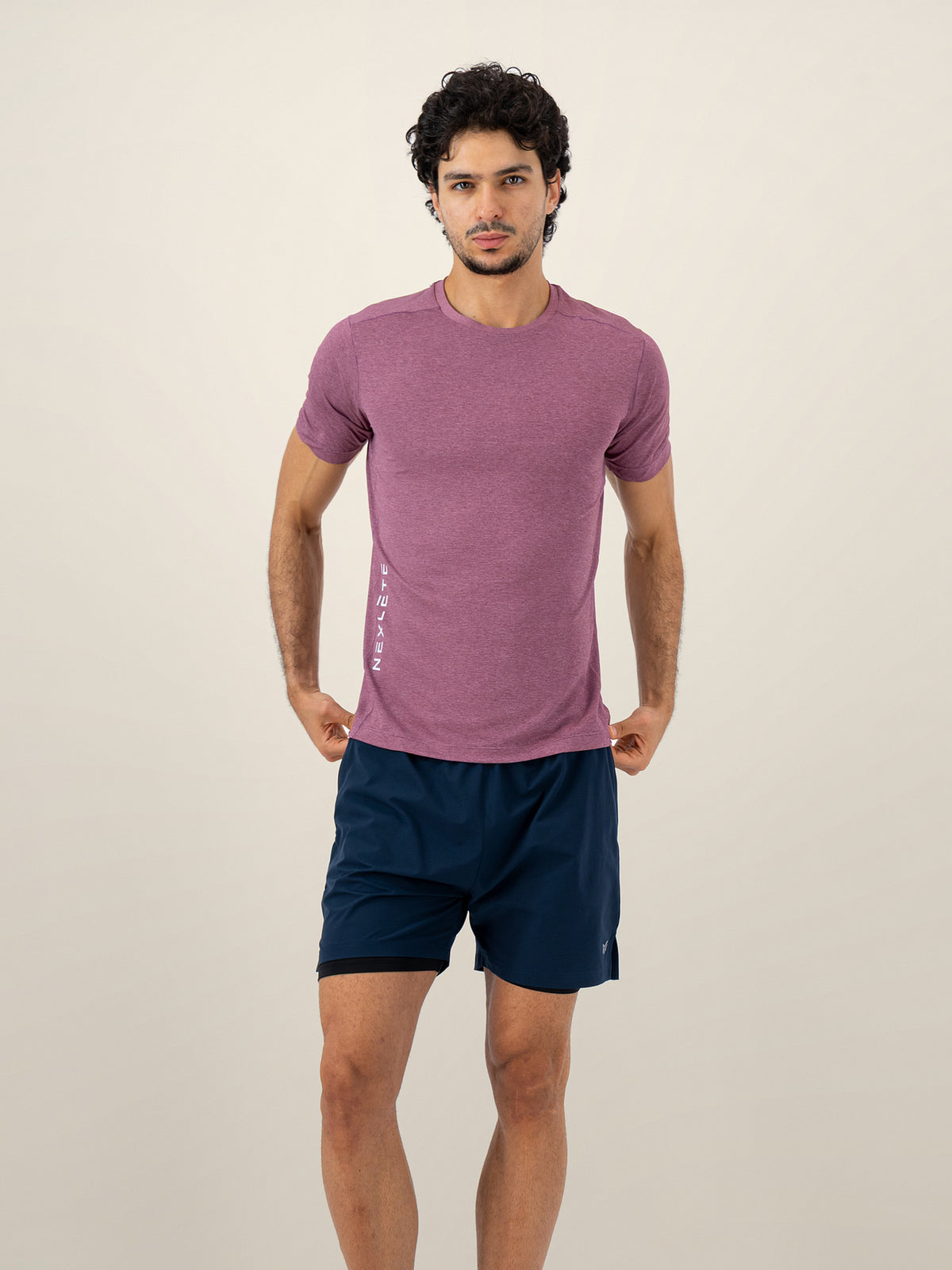 Synergy 2-in-1 Training Shorts — Navy Blue